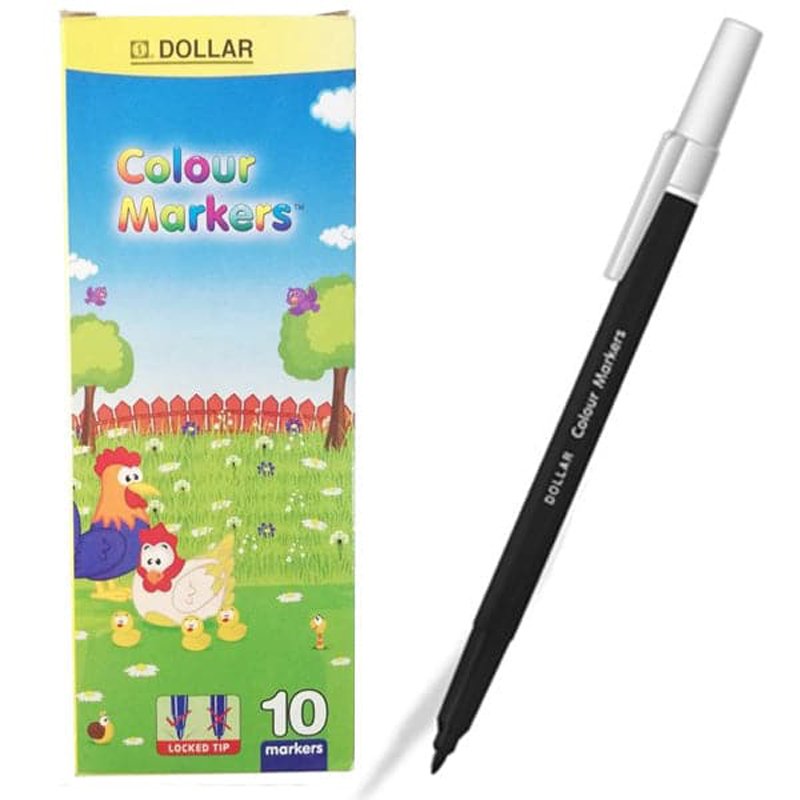 DOLLAR Simple Marker 10PC Pack