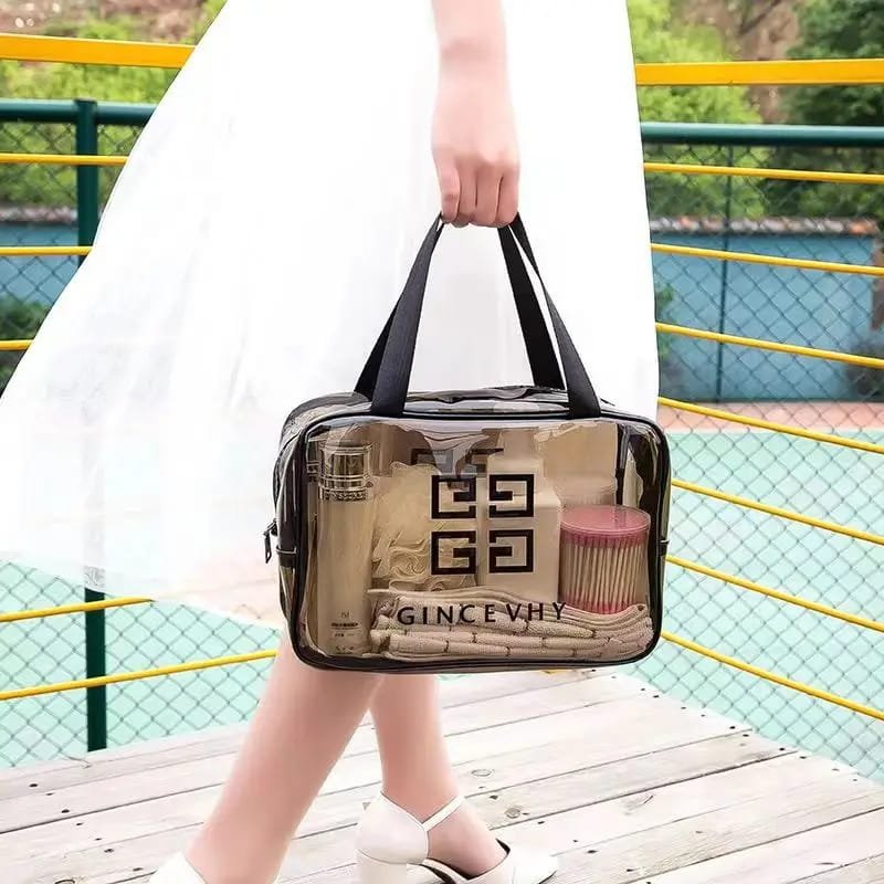 Transparent Cosmetic Storage Bag